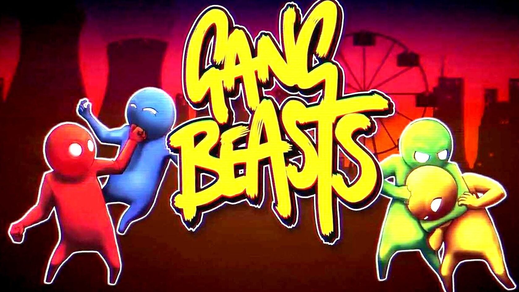 Gang beasts ps4. Игра PLAYSTATION смешными человечками.