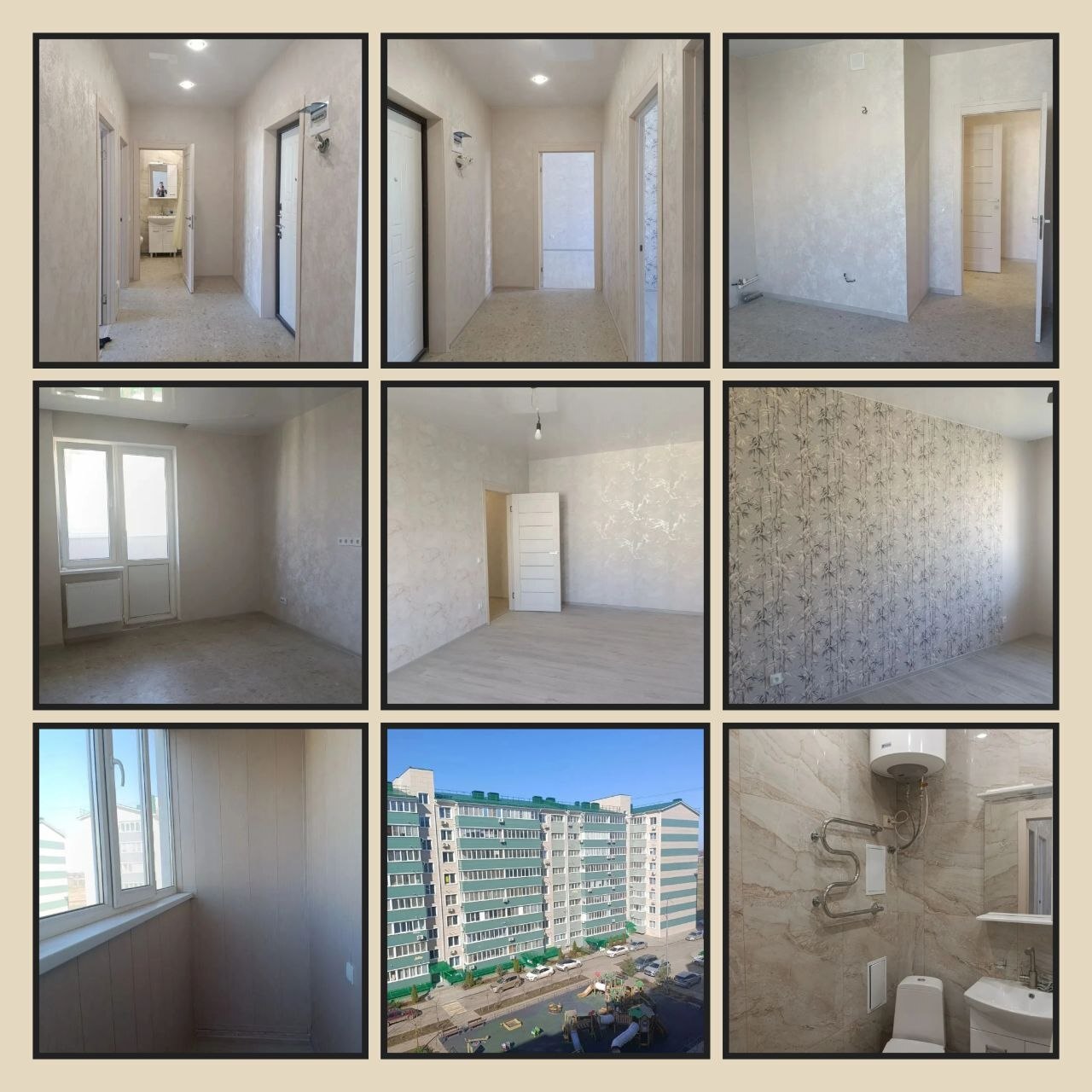 2-комнатная квартира, 53 м², ЖК Краски · П. Краснодарский