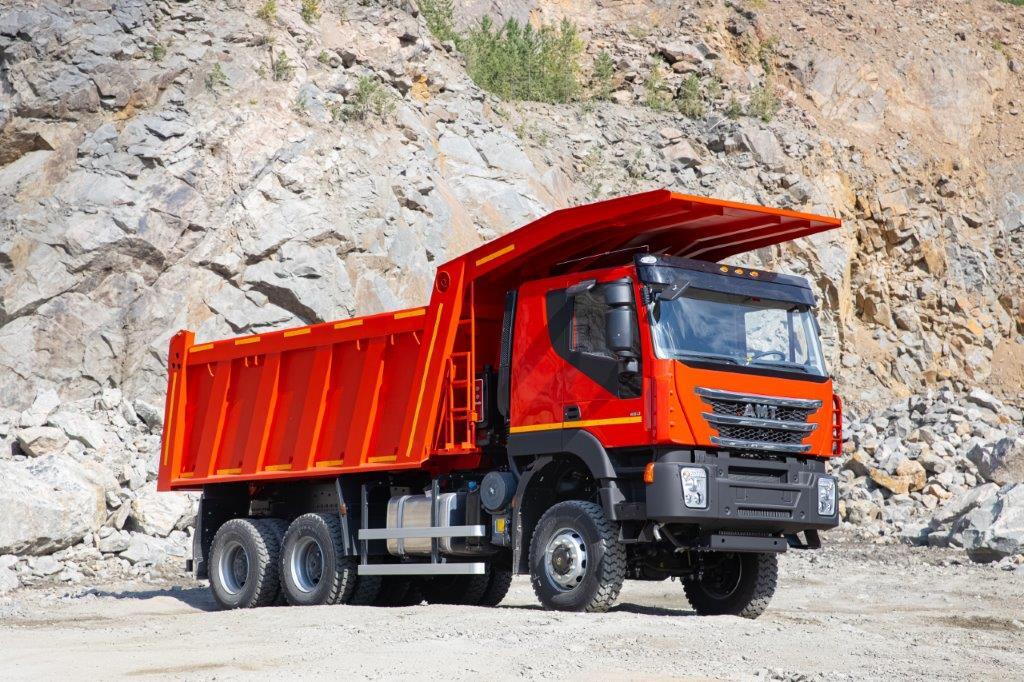 Самосвал AMT 652900 6х6 карьерный кузов