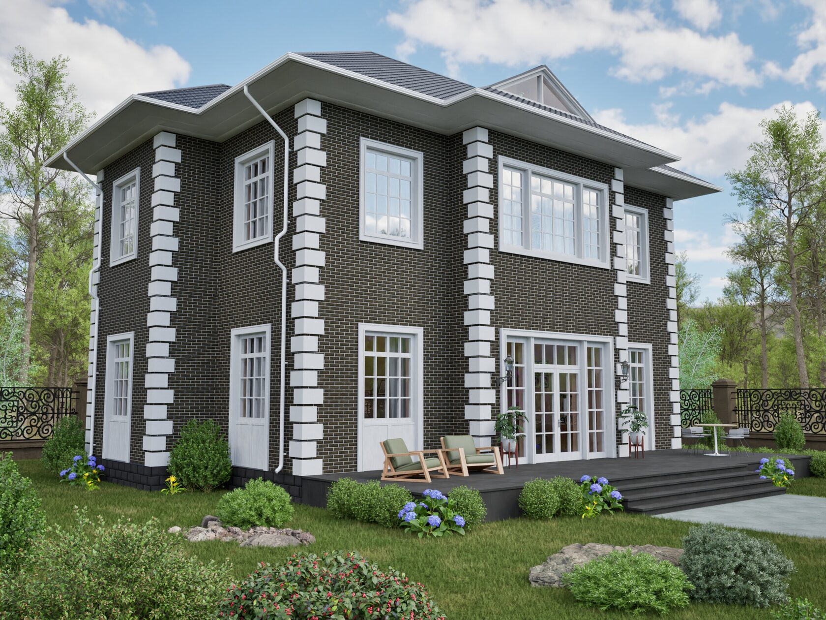 Термопанель Paradyz Ilario Brown Elewacja — фото 10