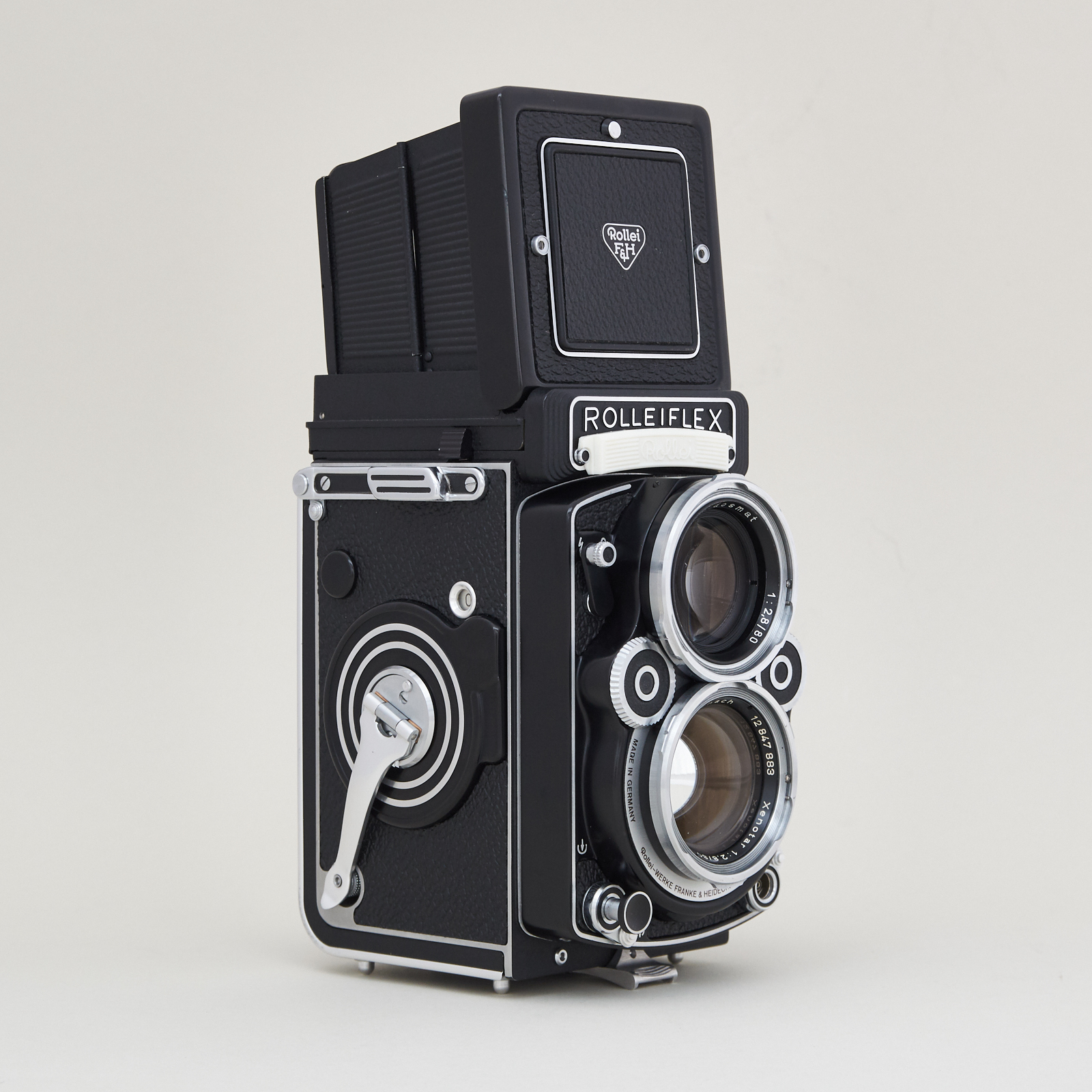 PRE-ORDER - SPECIAL REBUILD: ROLLEIFLEX 2.8F WF X FLAT GLASS
