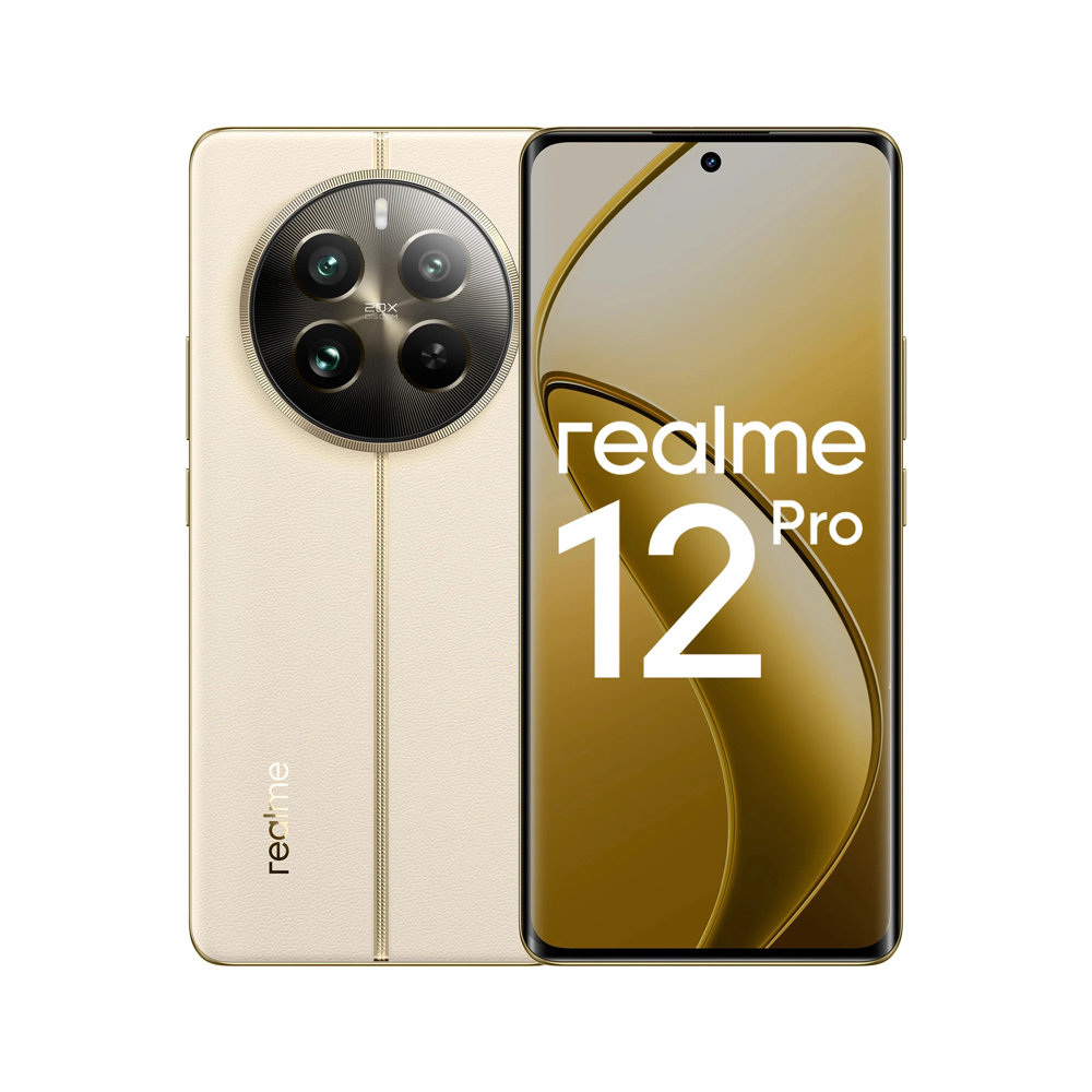 Смартфон realme 12 Pro 12/512 ГБ RU, Dual nano SIM, бежевый песок - Realme