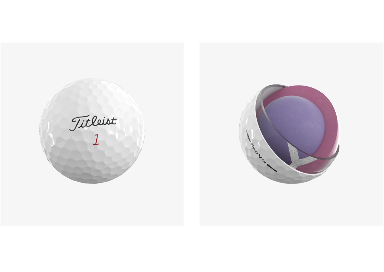 ТЕХНОЛОГИИ БЕЛЫХ МЯЧЕЙ ДЛЯ ГОЛЬФА TITLEIST PRO V1X RCT 2025