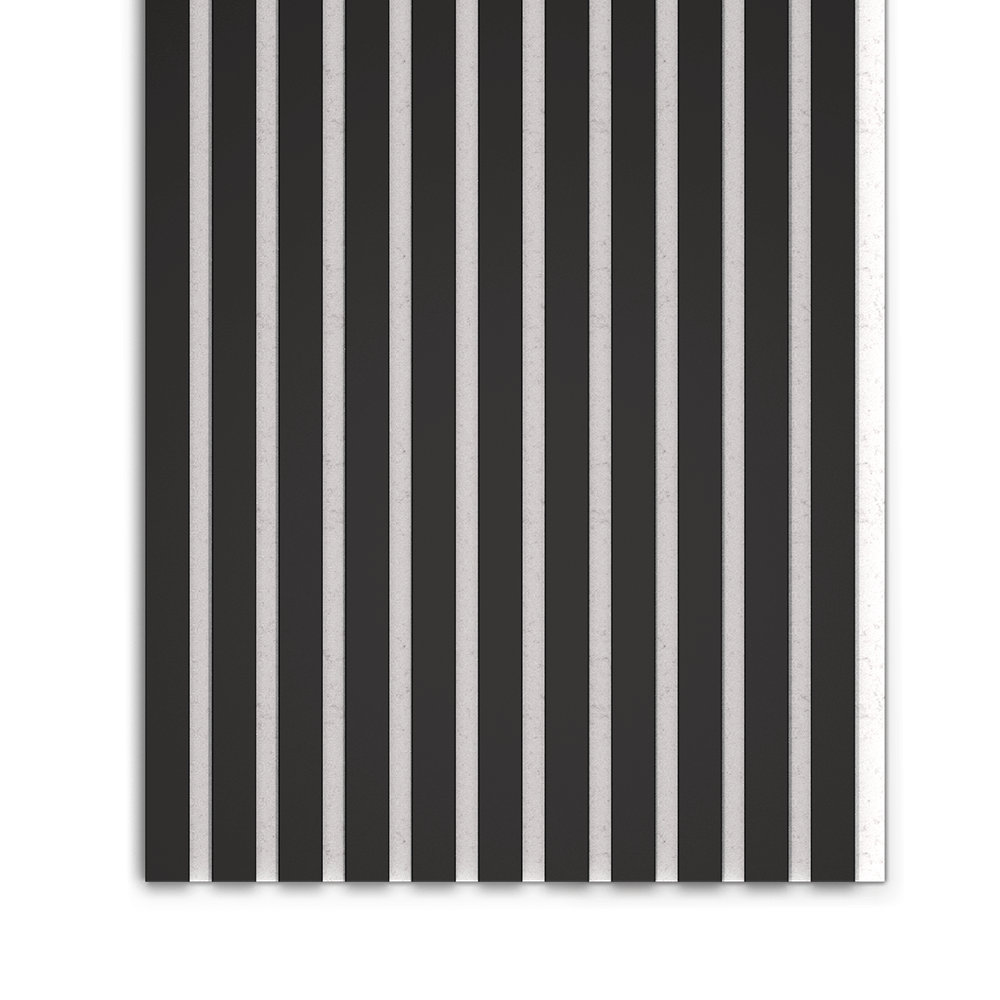 Akupanel – Черный матовый - Белый