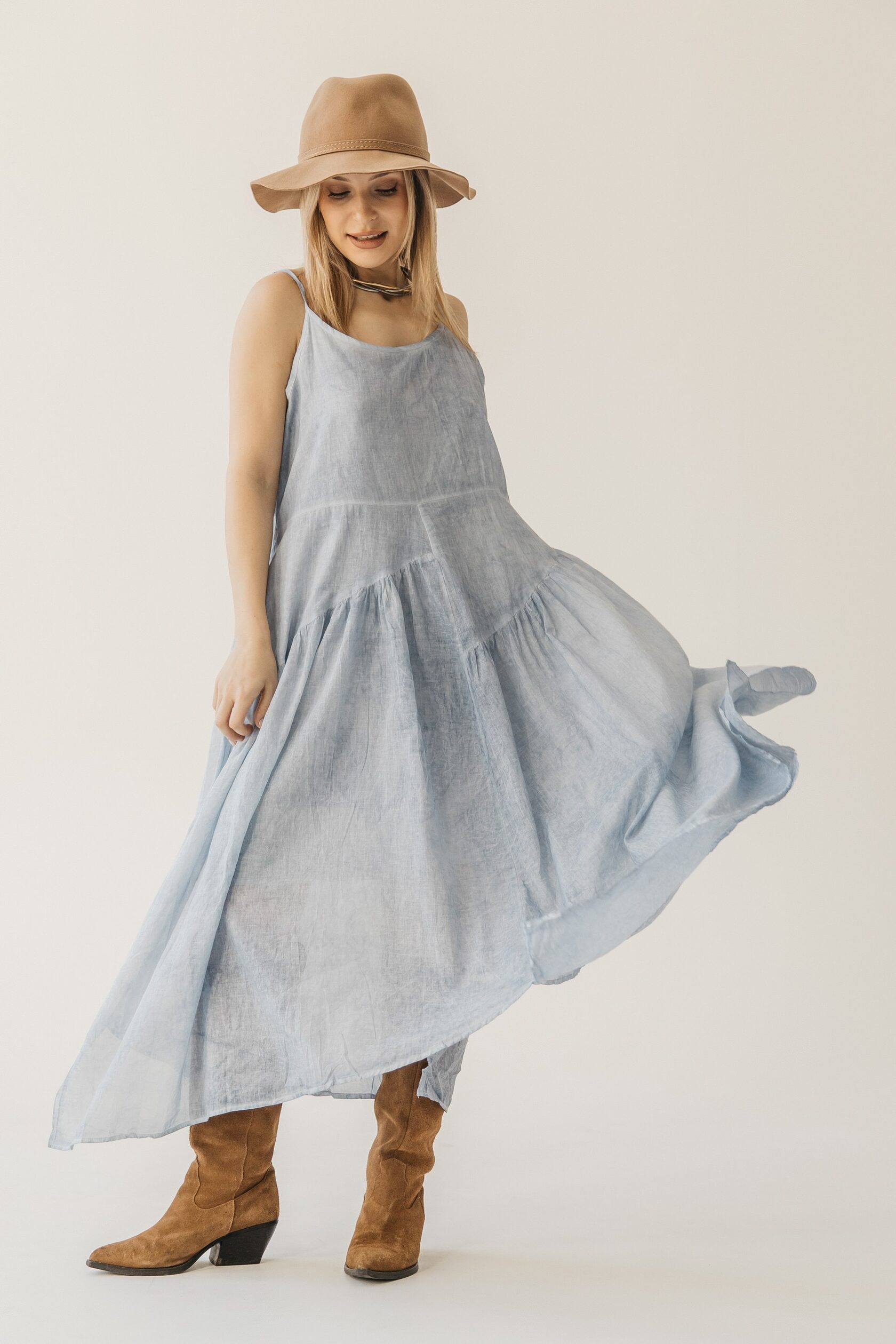 Сарафан асимметричный «Воздух»