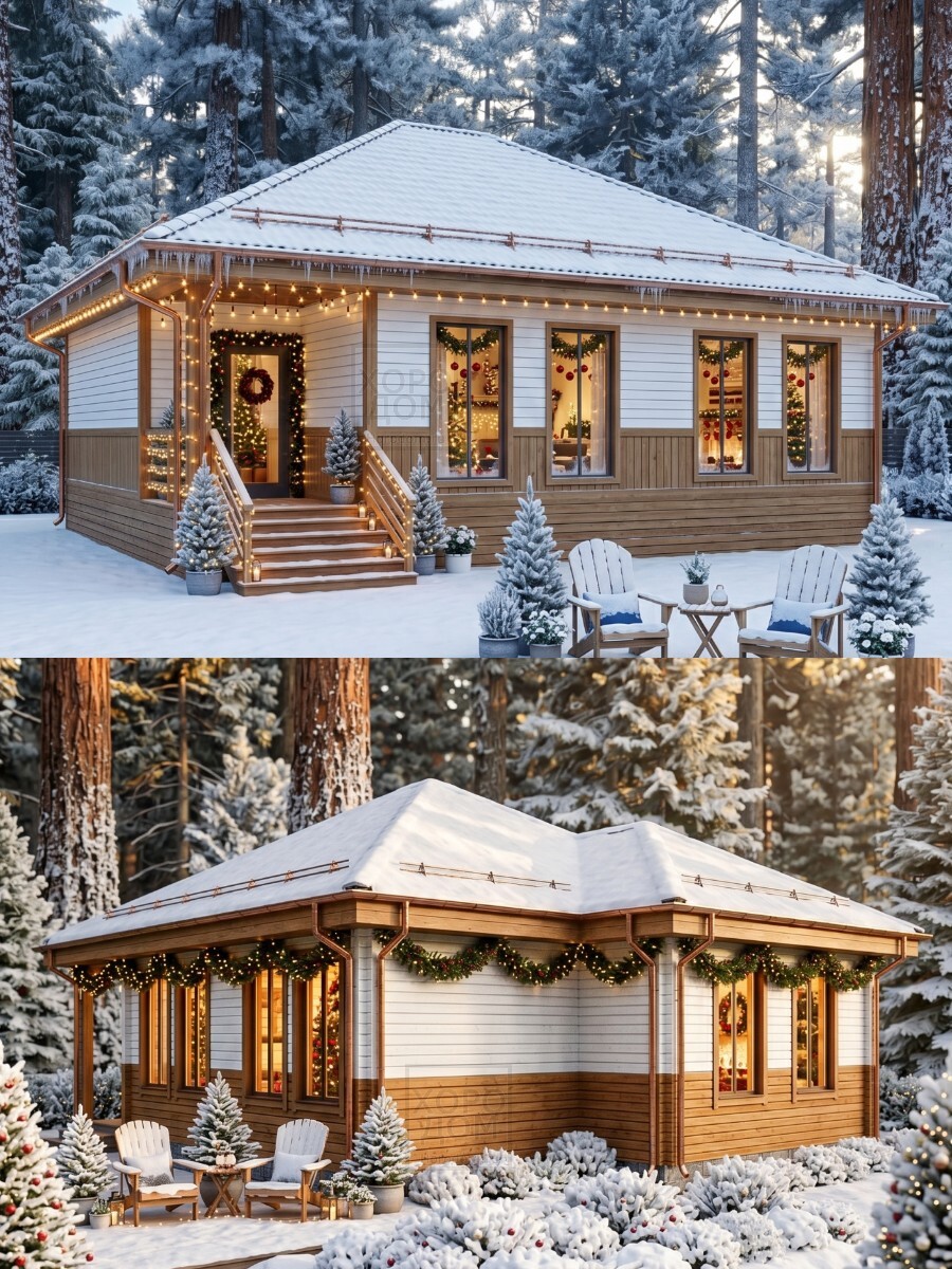 Проект дома 86 м2 / Каркасник / 1 этаж / — фото 6