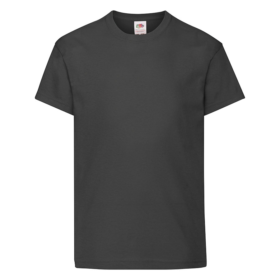 Футболка детская "Kids Original T", черный, 100% х/б, 145 г/м2 — фото 1