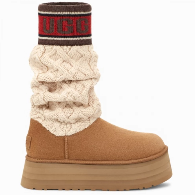 Classic Platform Sweater Letter Чёрный — фото 7