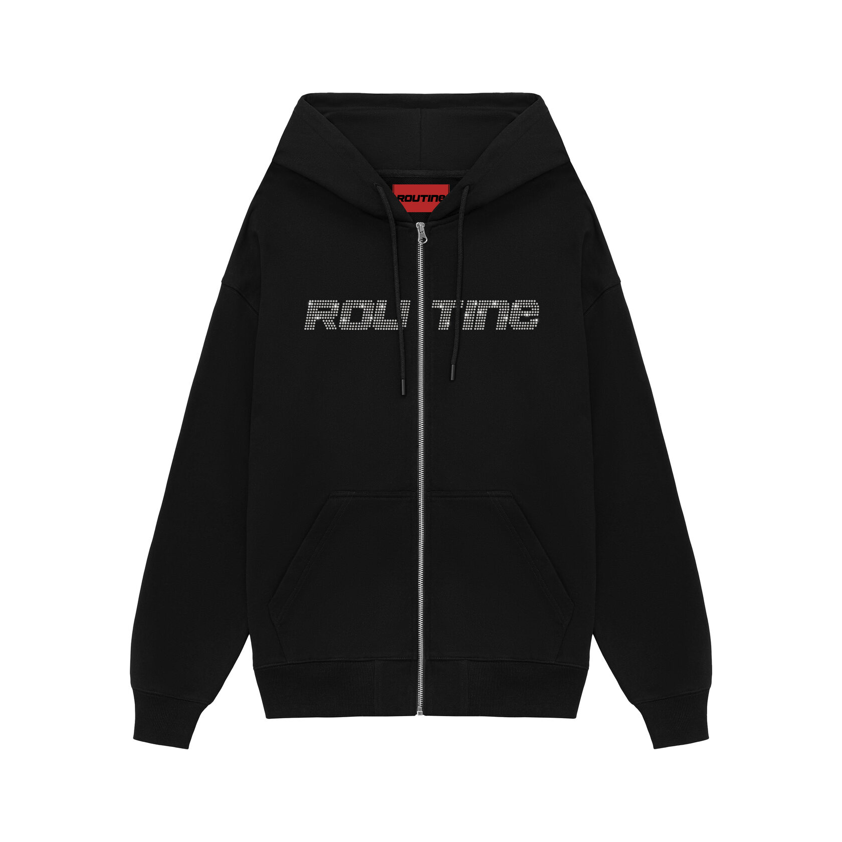 La Routine Zip Hoodie "RHINESTONES"