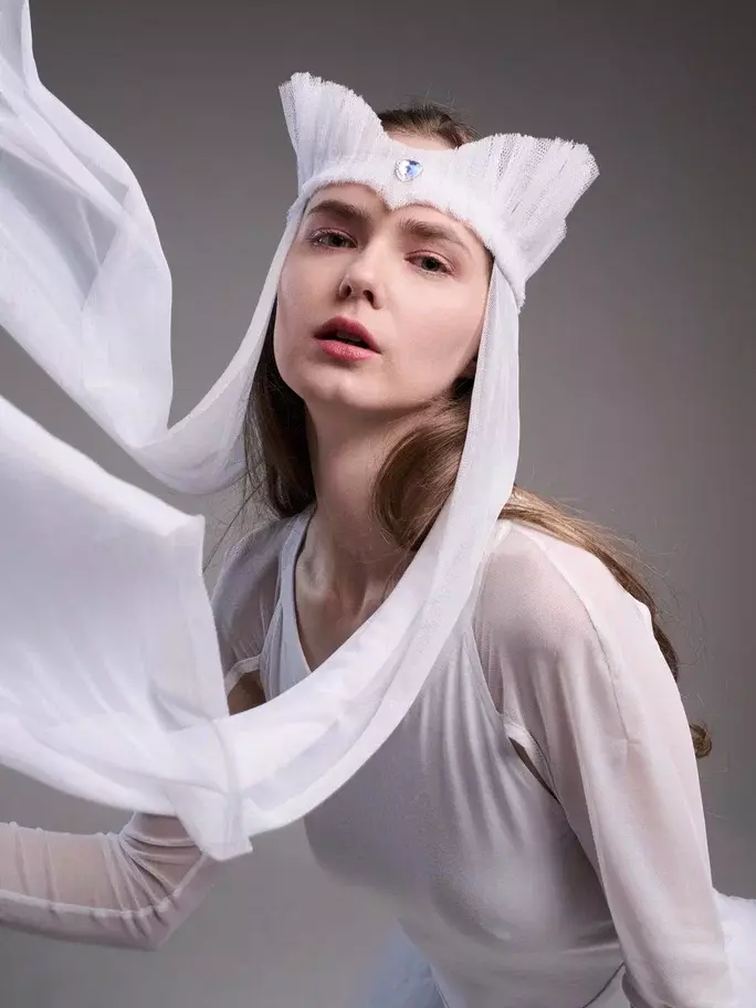 КОРОНА- ВУАЛЬ - Белый - 