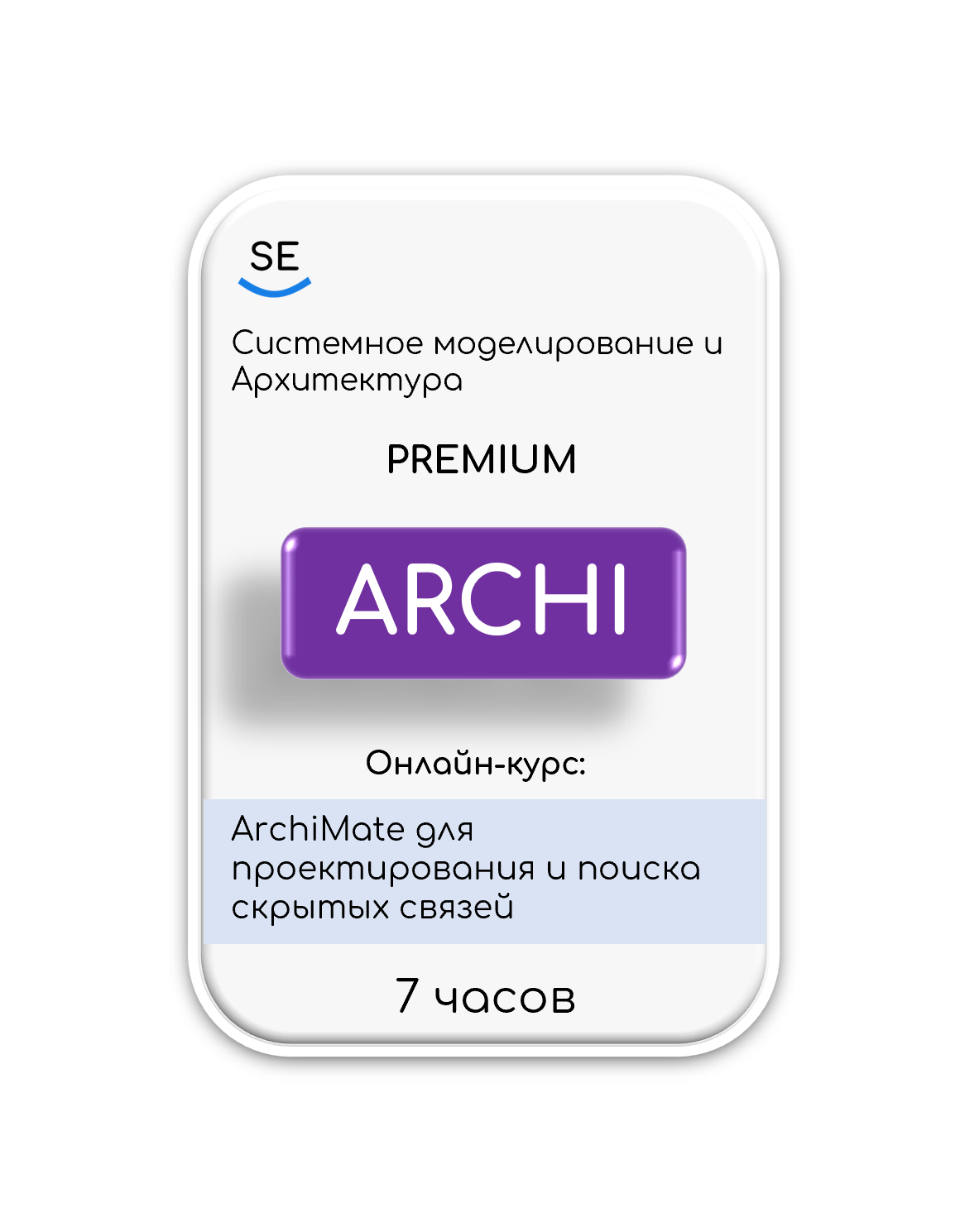 ArchiMate для проектирования и поиска скрытых связей. PREMIUM