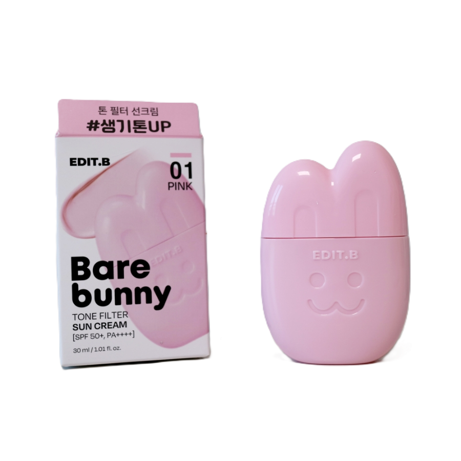 [EDIT.B] Bare Bunny Tone Filter Sun Cream SPF50+ PA++++