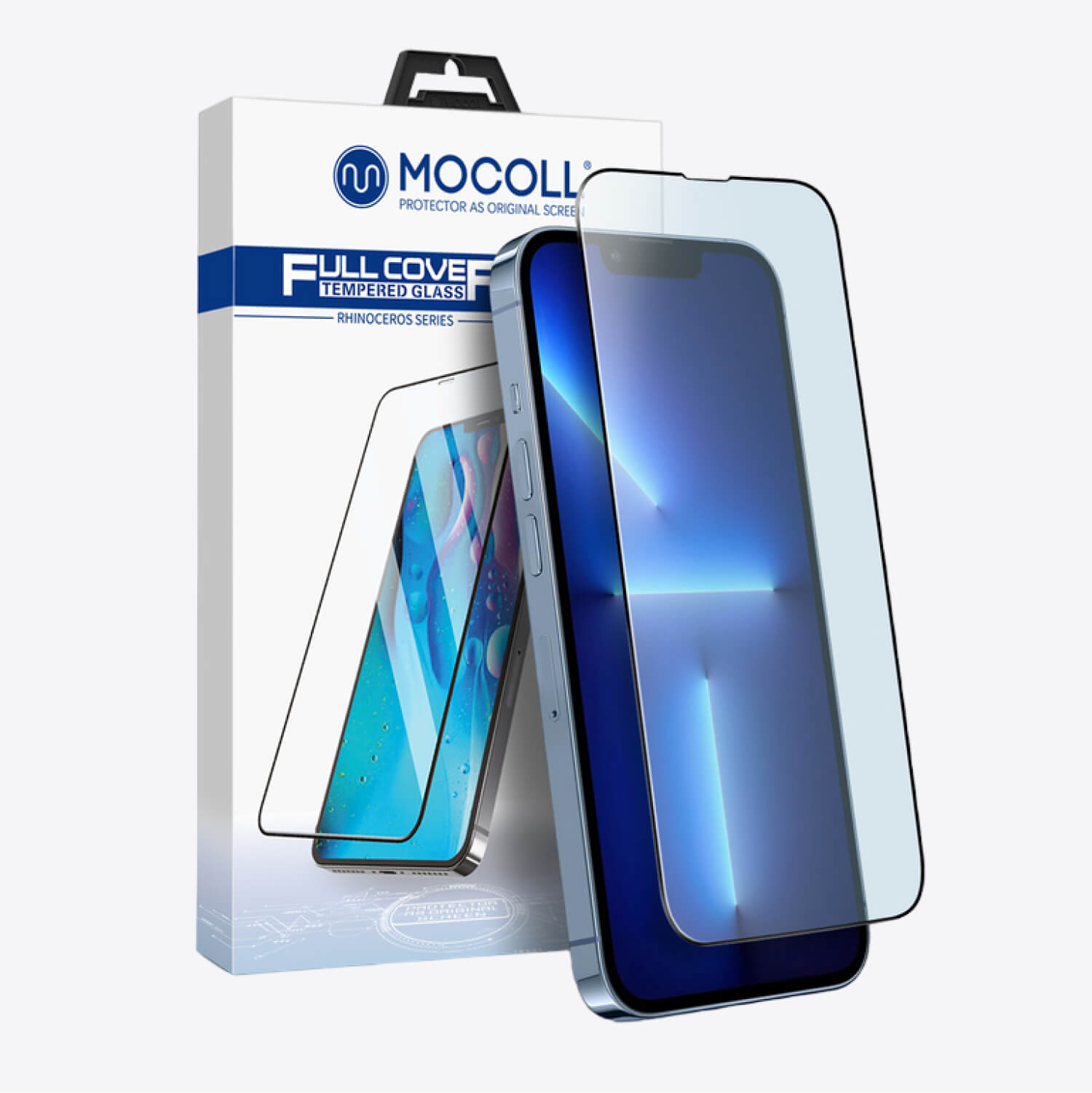 Высокопрочное матовое защитное стекло Mocoll 2.5D Matte для iPhone 12 / 12  Pro - Mocoll