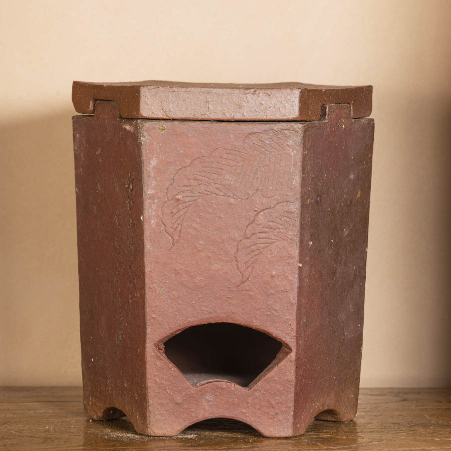 Угольная печь чаошаньская от мастера Цюй Фэнцина винтажная