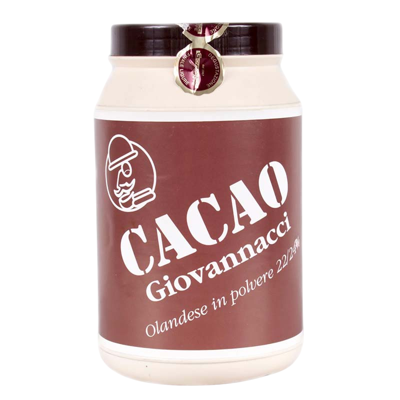 Какао порошок, GIOVANNACCI, 1 кг (пл/б)(ITALY)