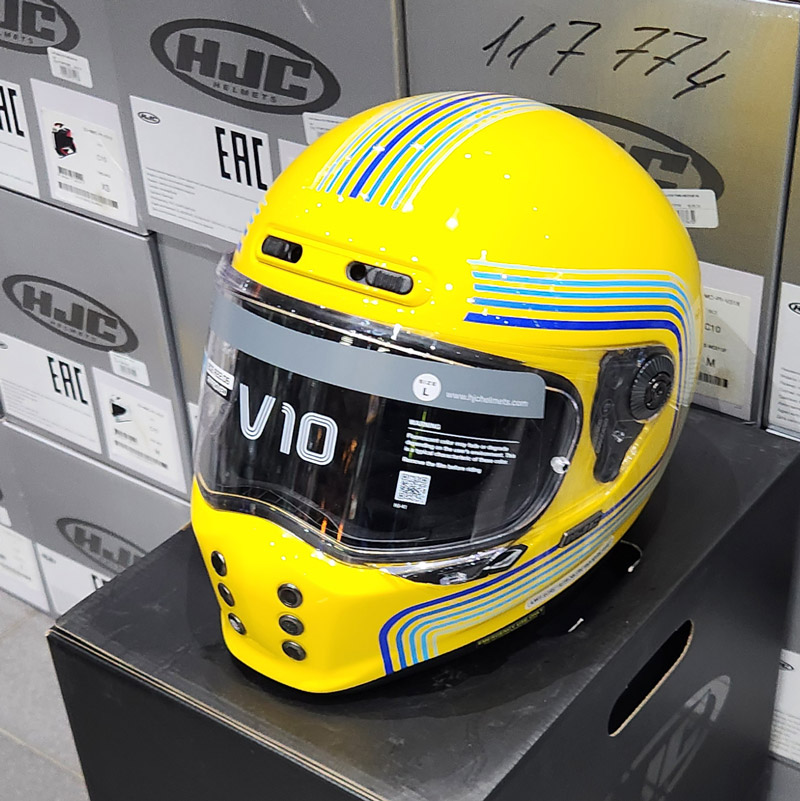 HJC V10 FONI フォニ Mサイズ V10 FONI VINTAGE FULL-FACE MOTORCYCLE