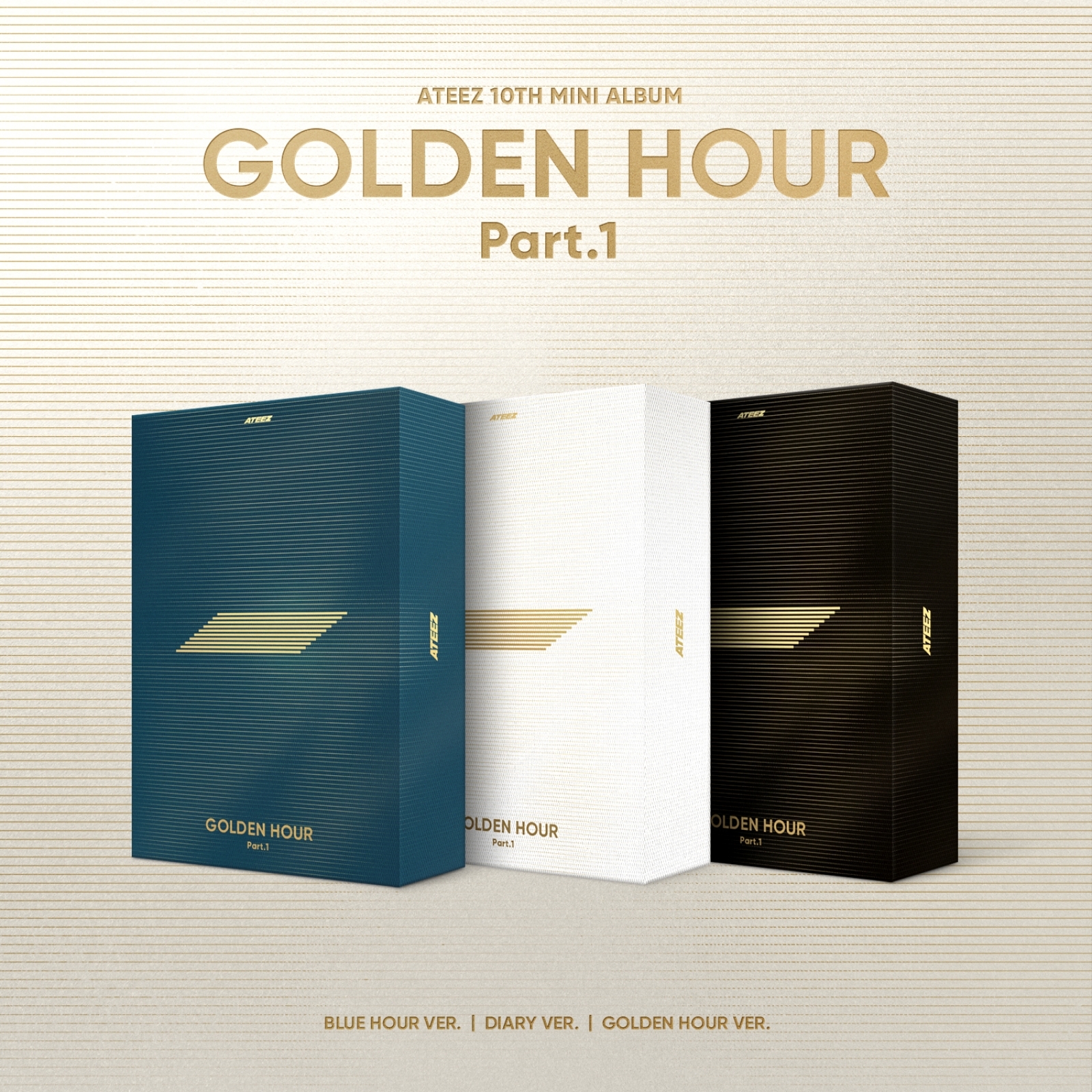 Альбом ATEEZ GOLDEN HOUR : Part.1