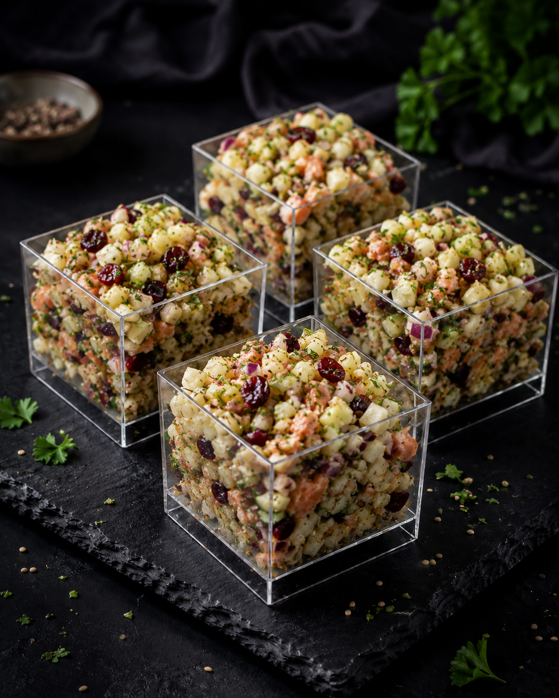 Мини трайфлы "Картофельный по-немецки" — 50 г