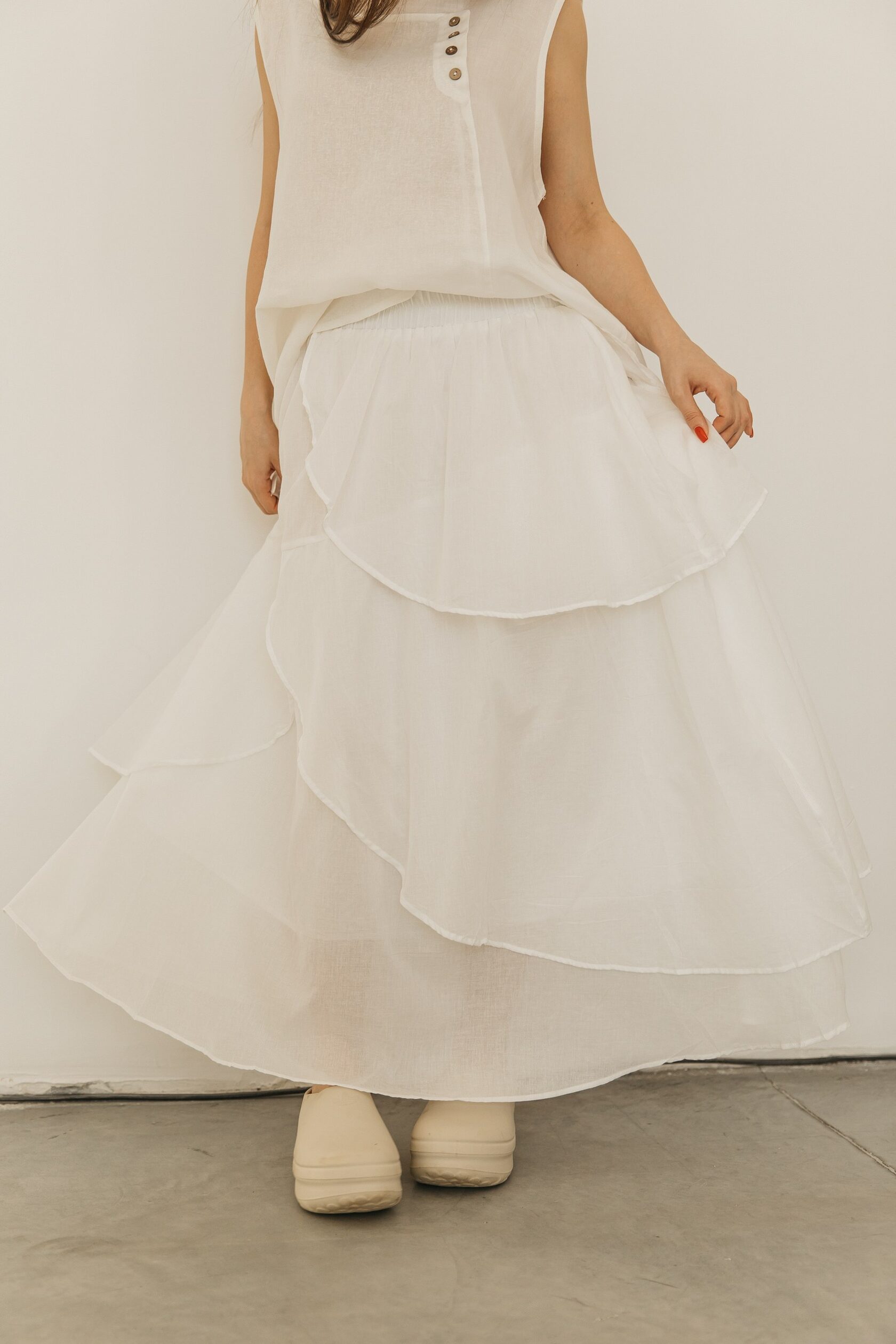 Юбка с воланами «Воздух»