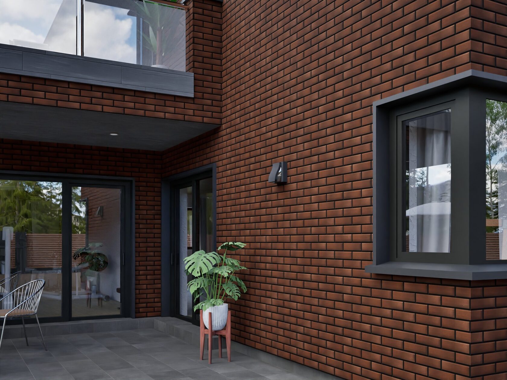 Термопанель Paradyz Cloud Rosa Elewacja — фото 11