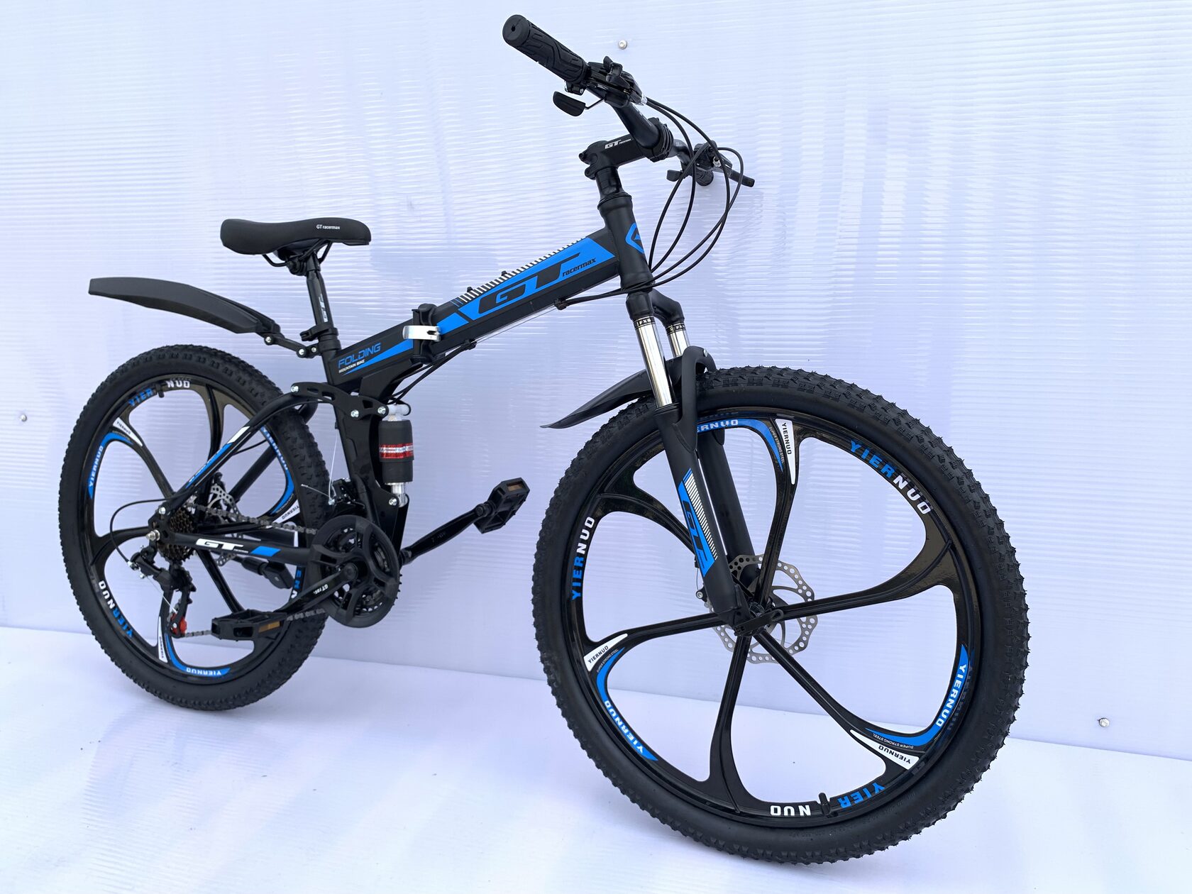 Складной велосипед на литых дисках GT Racer 26” - TIMETRY