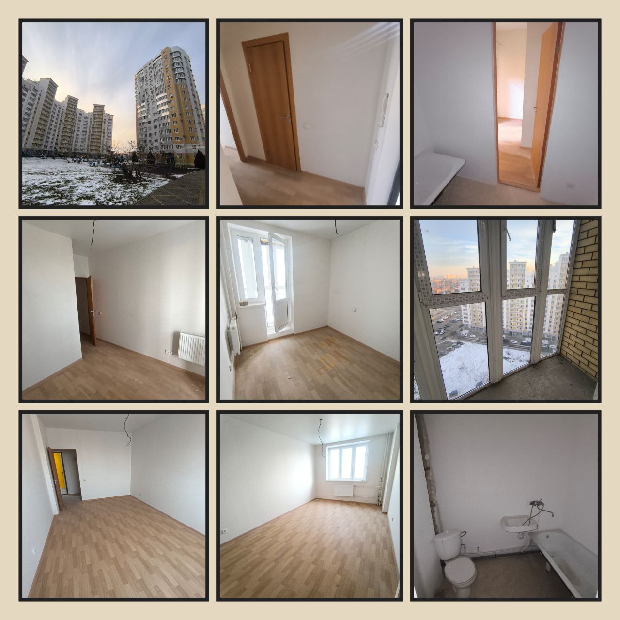 1-комнатная квартира, 35 м², ЖК Зеленодар · Молодежный