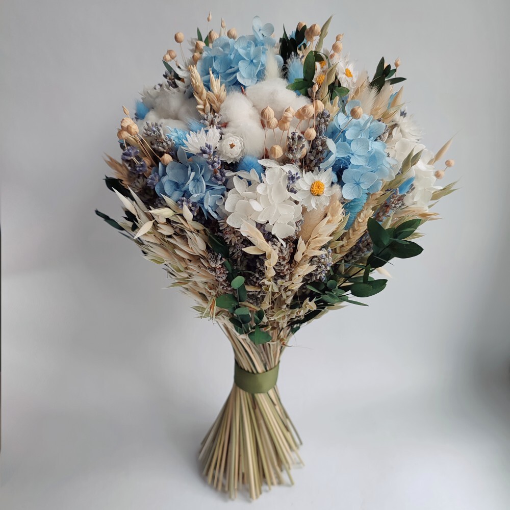 Букет сухоцветов Пушистые облака