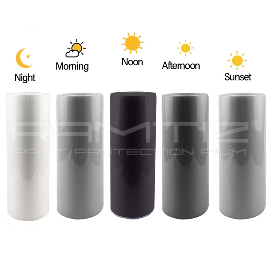 Фотохромный полиуретан пленка для фар Ramtiz T-protection Photochrome Black