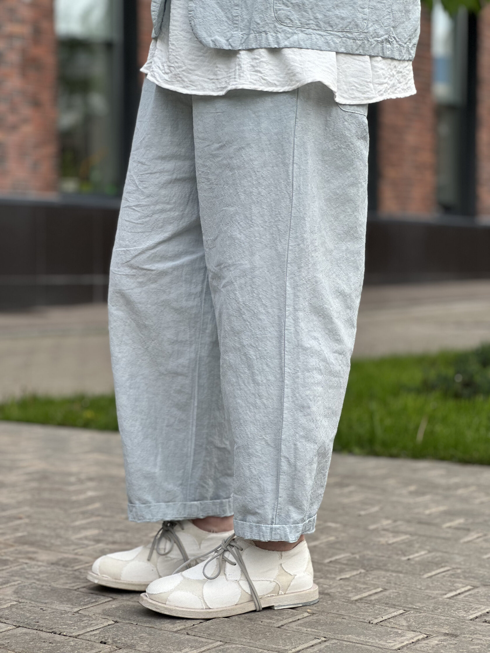 Брюки укороченные MANUELLE GUIBAL