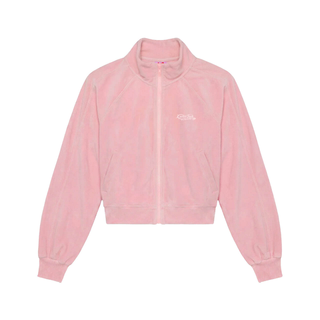 Cactus Jack x Nike Women's Pink Velour Jacket купить оригинал