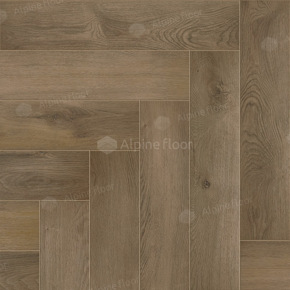 Кварц-винил Alpine Floor SPC ламинат PARQUET LIGHT ДУБ НАСЫЩЕННЫЙ ЕСО 13-7 CL