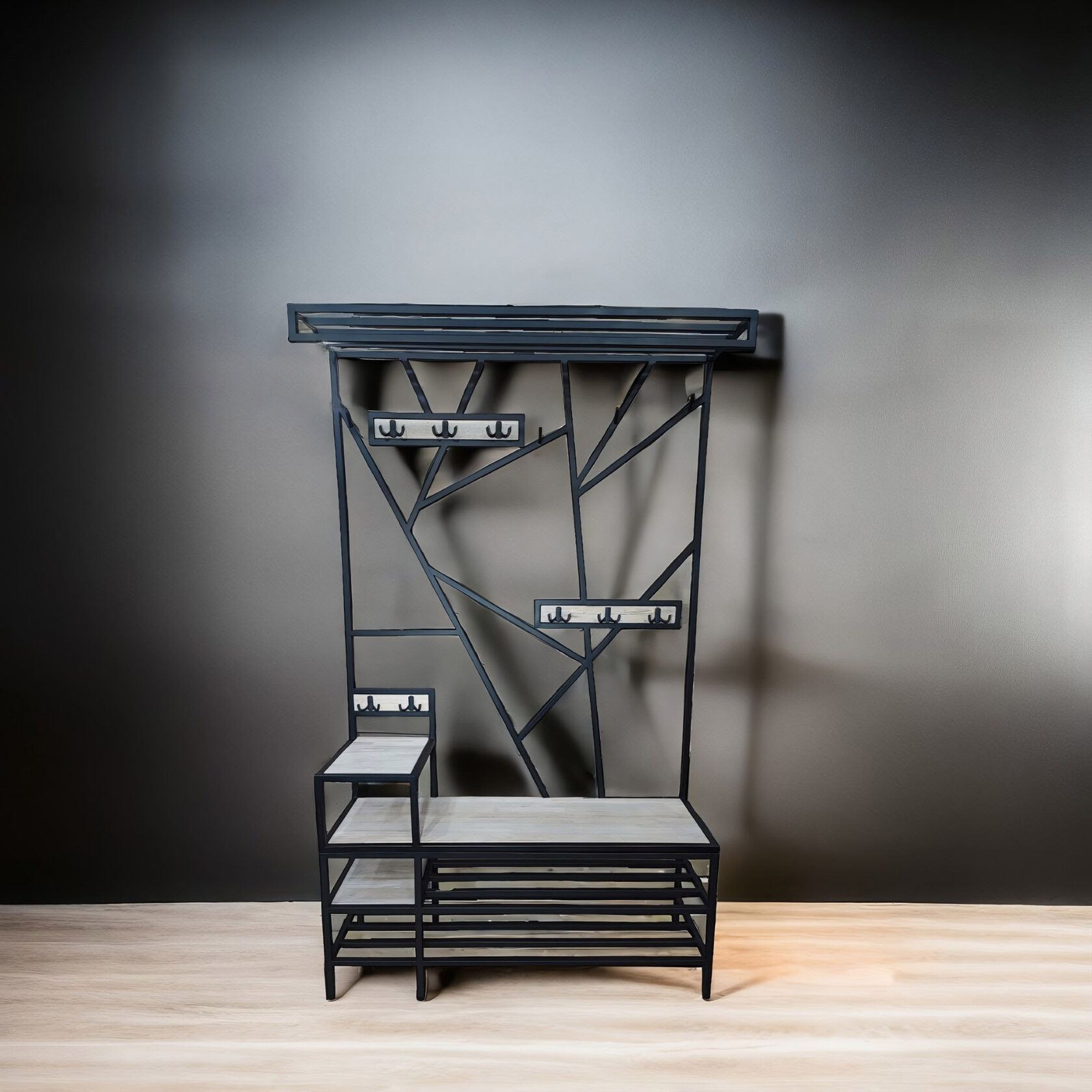 Прихожая "Ветка МЕГА 120 Эбен"