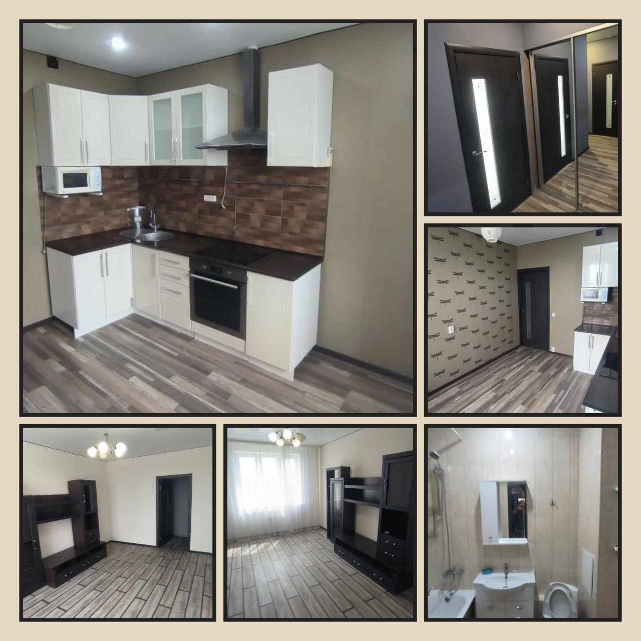 1-комнатная квартира, 42 м², ЖК Рассвет · ГМР