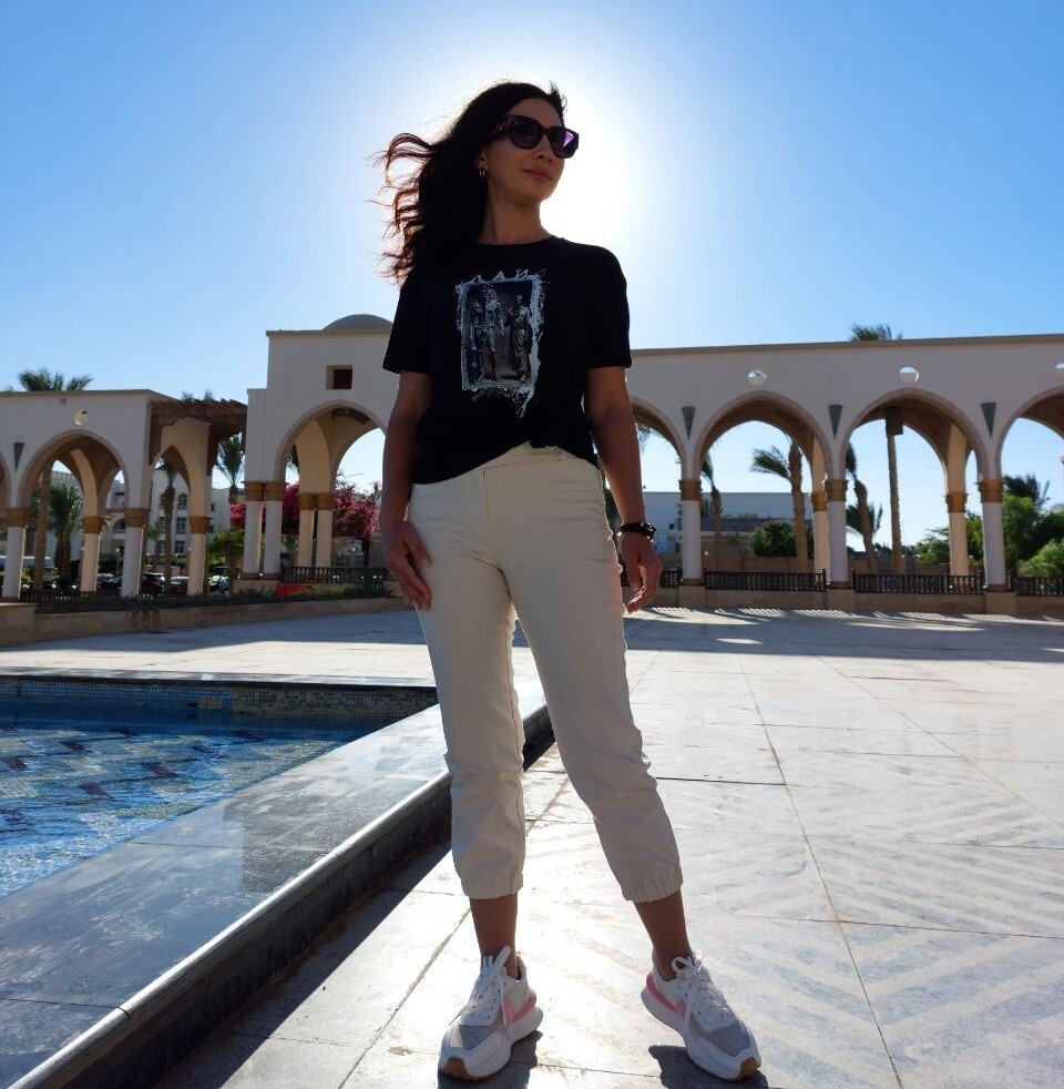 Хлопковая футболка унисекс "Контакт" - Хлопок