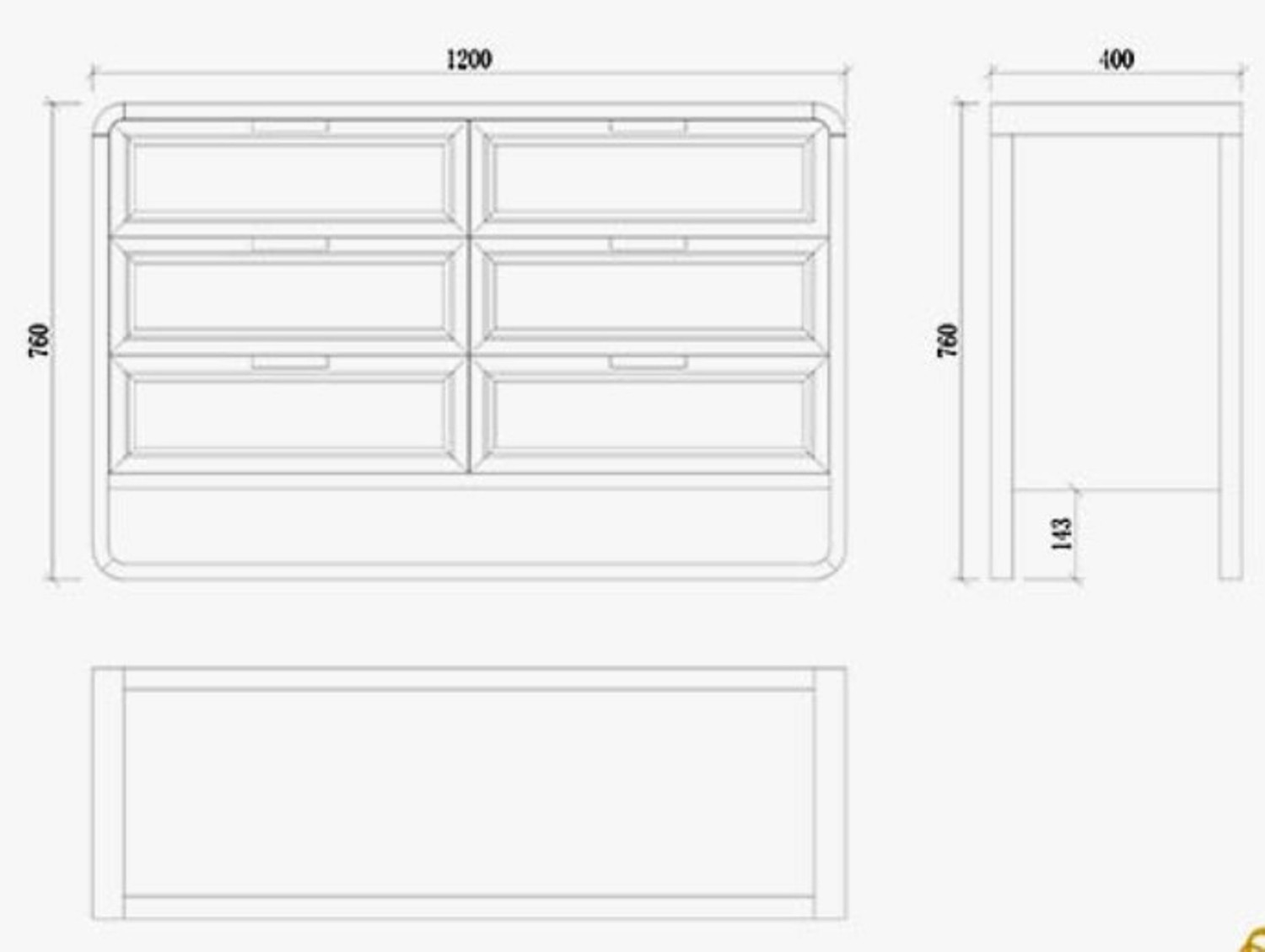 Комод  Miranda&Serena   NH2346  