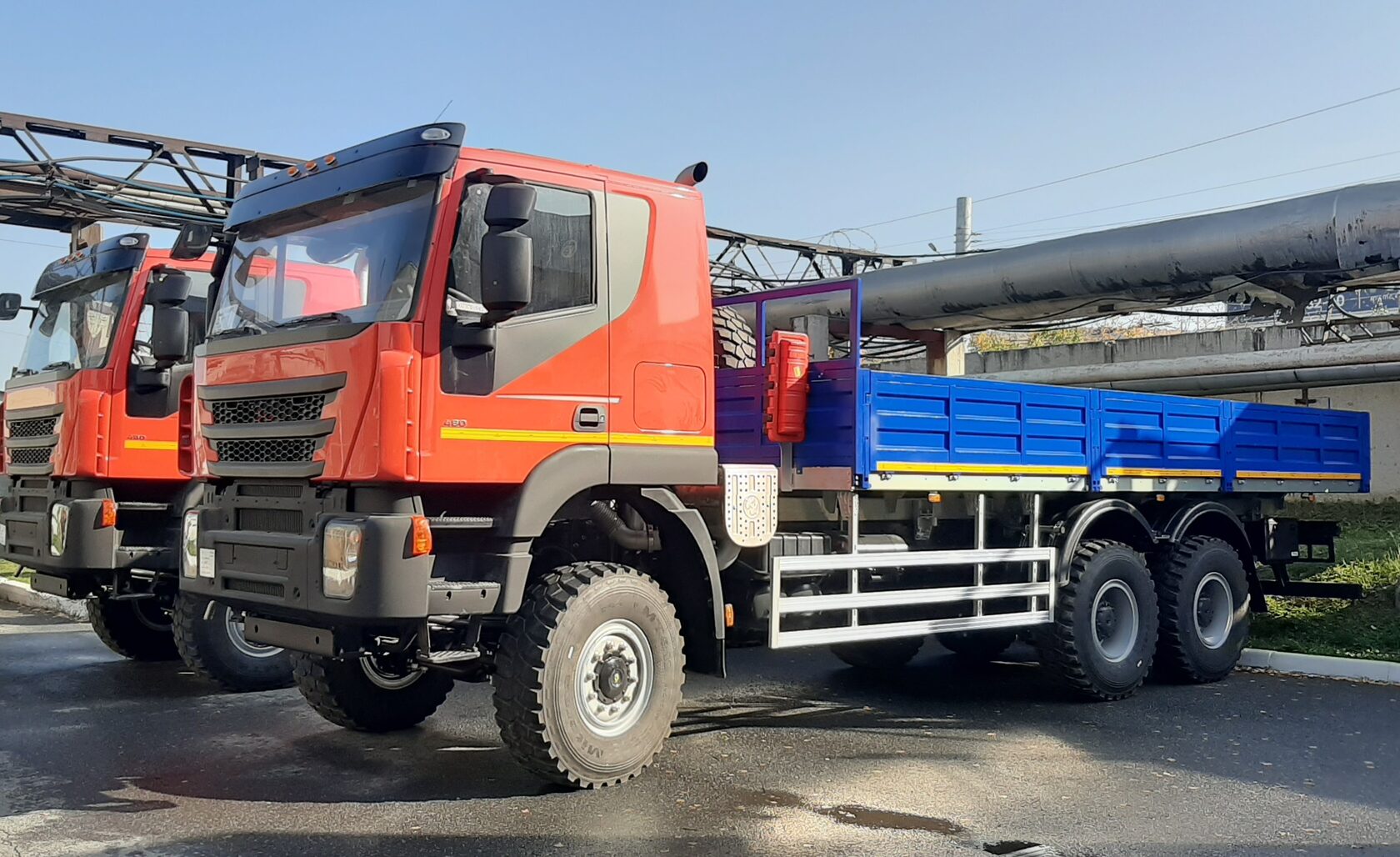 Бортовой автомобиль 6х6 AMT 632944