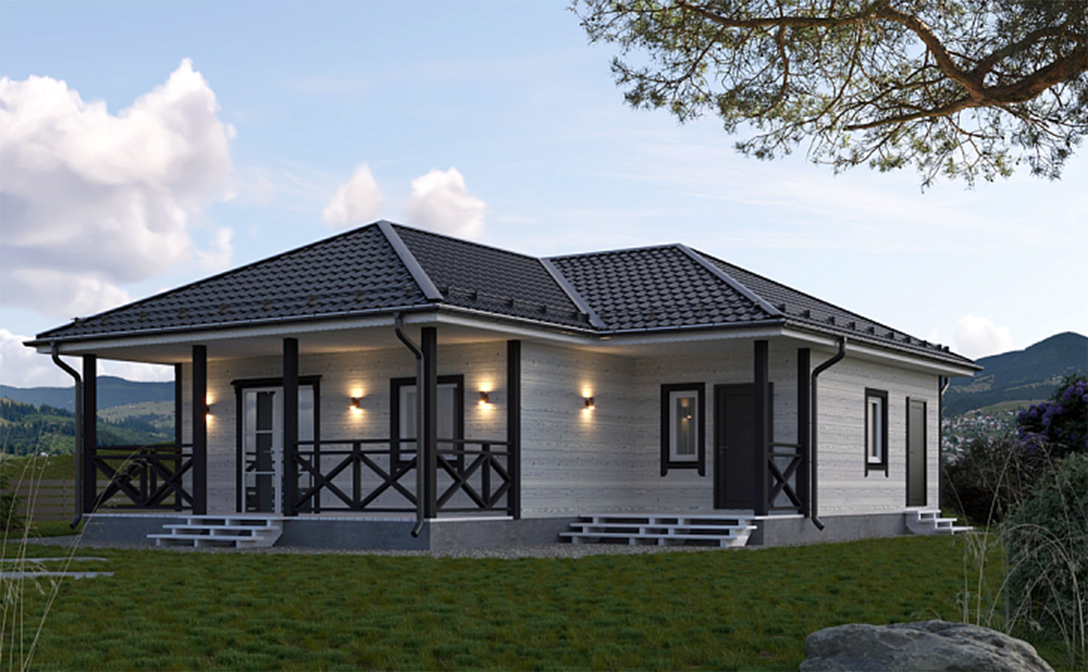 Коттеджный поселок Изумрудный - Коттеджи