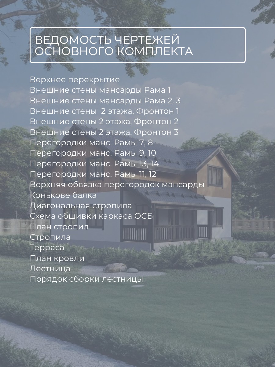 Проект дома 110 м2 / Каркасник / 2 этажа — фото 9