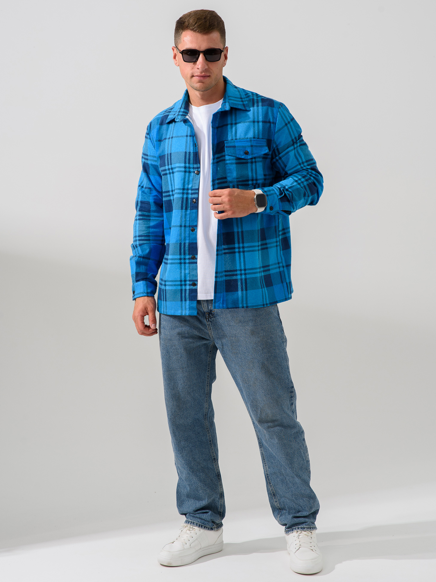 
Сорочка верхняя мужская "Фланель"