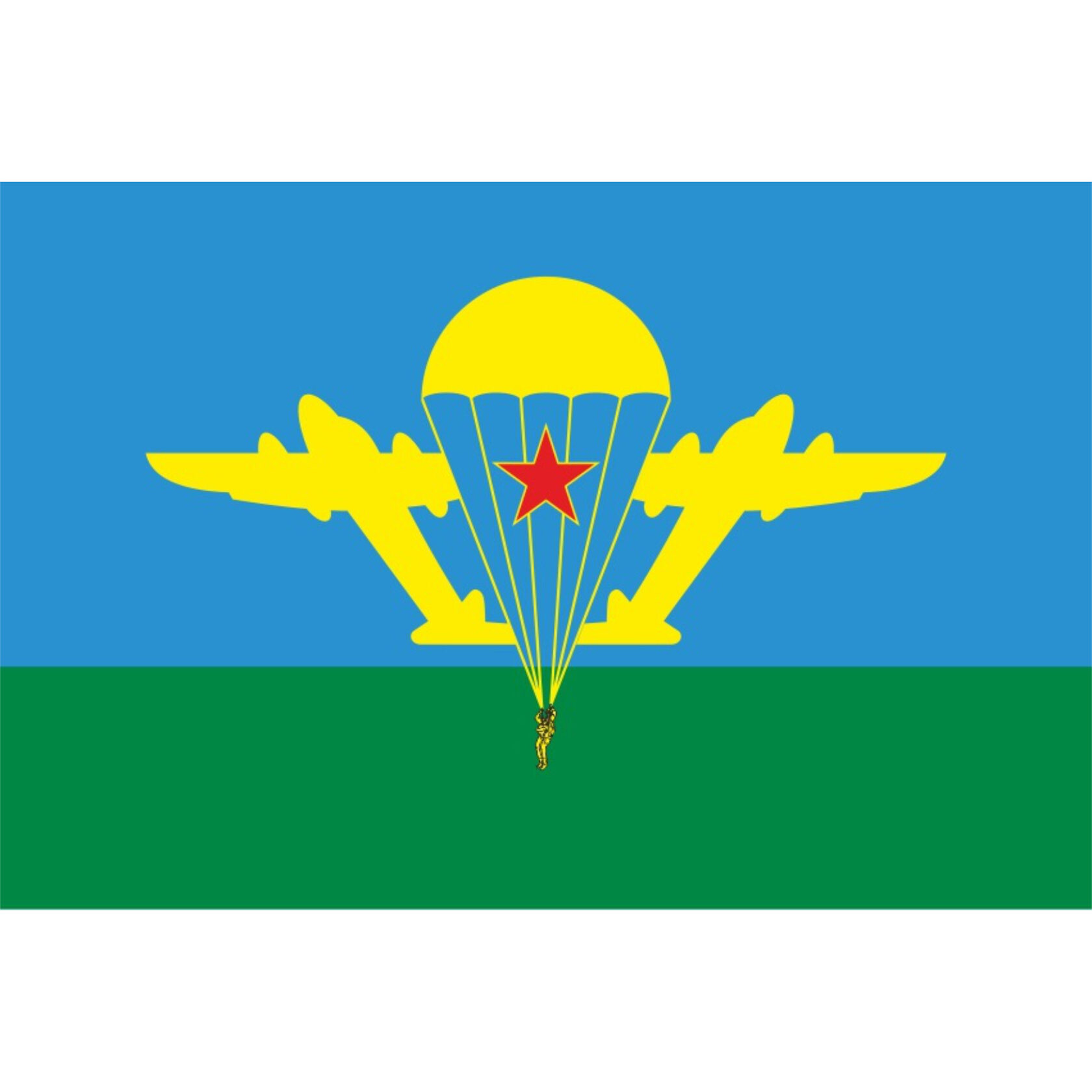 Вдв флаг вектор