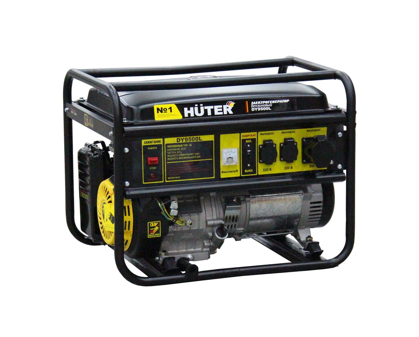 Электрогенератор бензиновый Huter DY9500L
