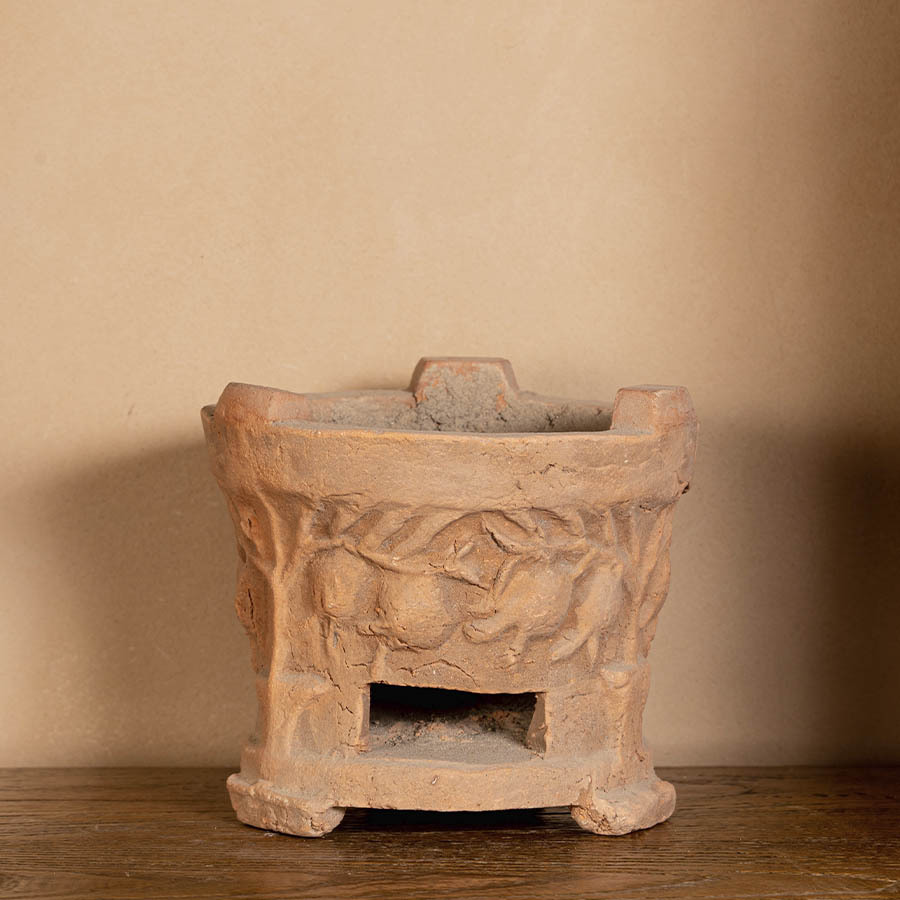 Угольная печь чаошаньская от мастера Цюй Фэнцина винтажная