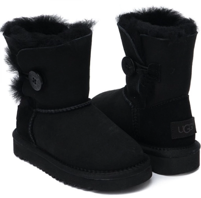 Kids Classic Short Bailey Button Чёрный — фото 2
