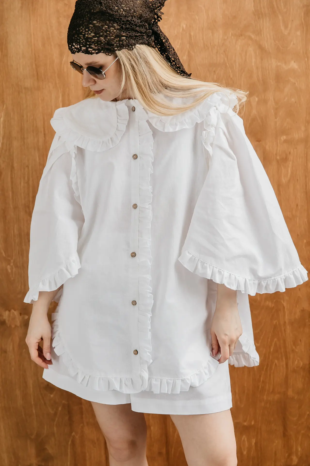 Блуза «Белоснежная пташка»