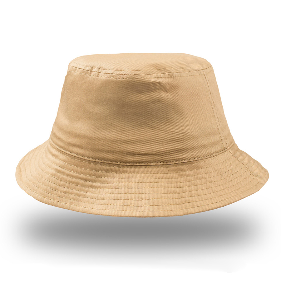 Панама BUCKET COTTON, хаки — фото 1