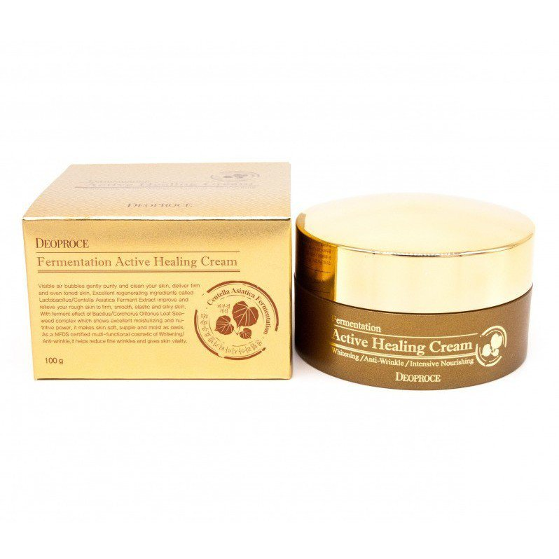 Корейские питательные крема. Deoproce fermentation Active Healing Cream 100g. Крем для лица Deoproce 100г. ДП Cream крем Deoproce fermentation Active Healing Cream 100g. Крем для лица питательный кислородный fermentation Active Healing Cream, 100 гр.,.