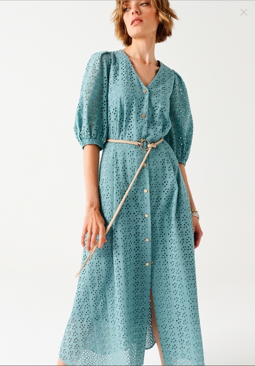 Платье из итальянского шитья