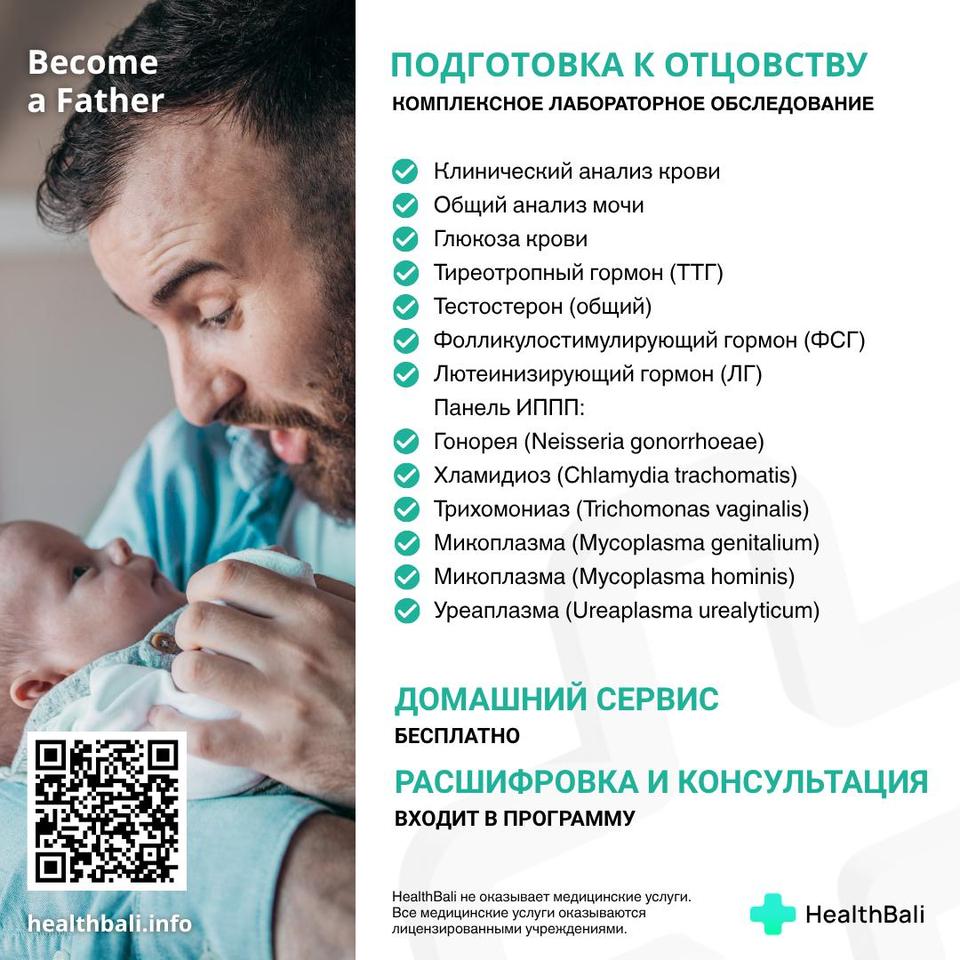 Подготовка к отцовству – Состав программы