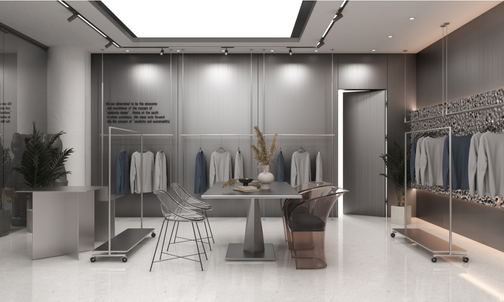 Каменно-полимерные панели SPC звукоизолированные металлическая серия (5 мм)