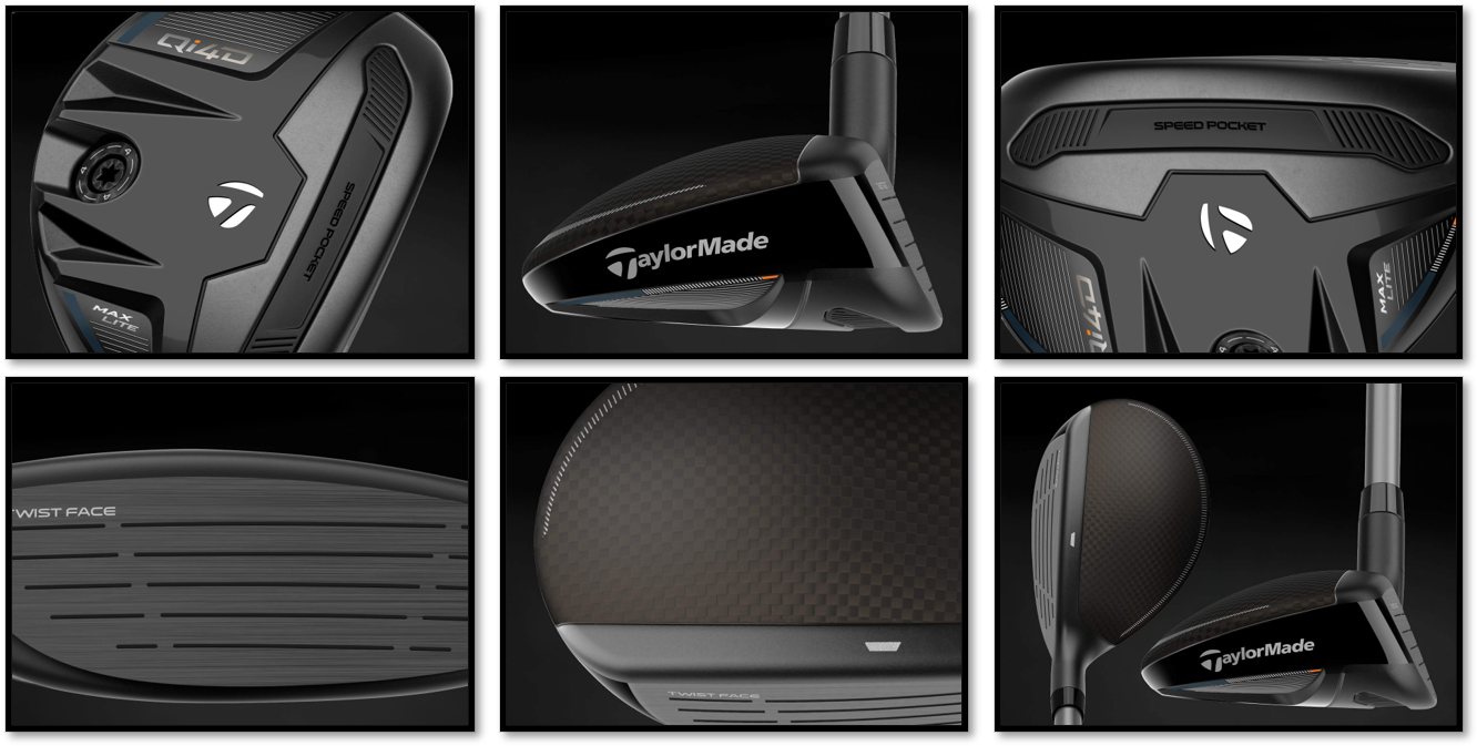 Технологии женского гибрида TaylorMade Qi4D Max Lite